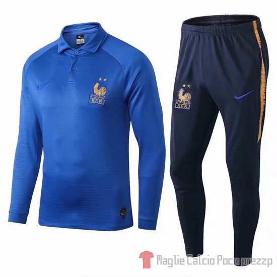 Tuta da Track Francia Centenario Edicion Especial 2019 Blu - Clicca l'immagine per chiudere